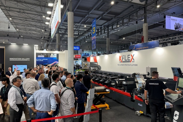 OMET KFlex K6 Makes Its World Debut at Labelexpo Europe 2025